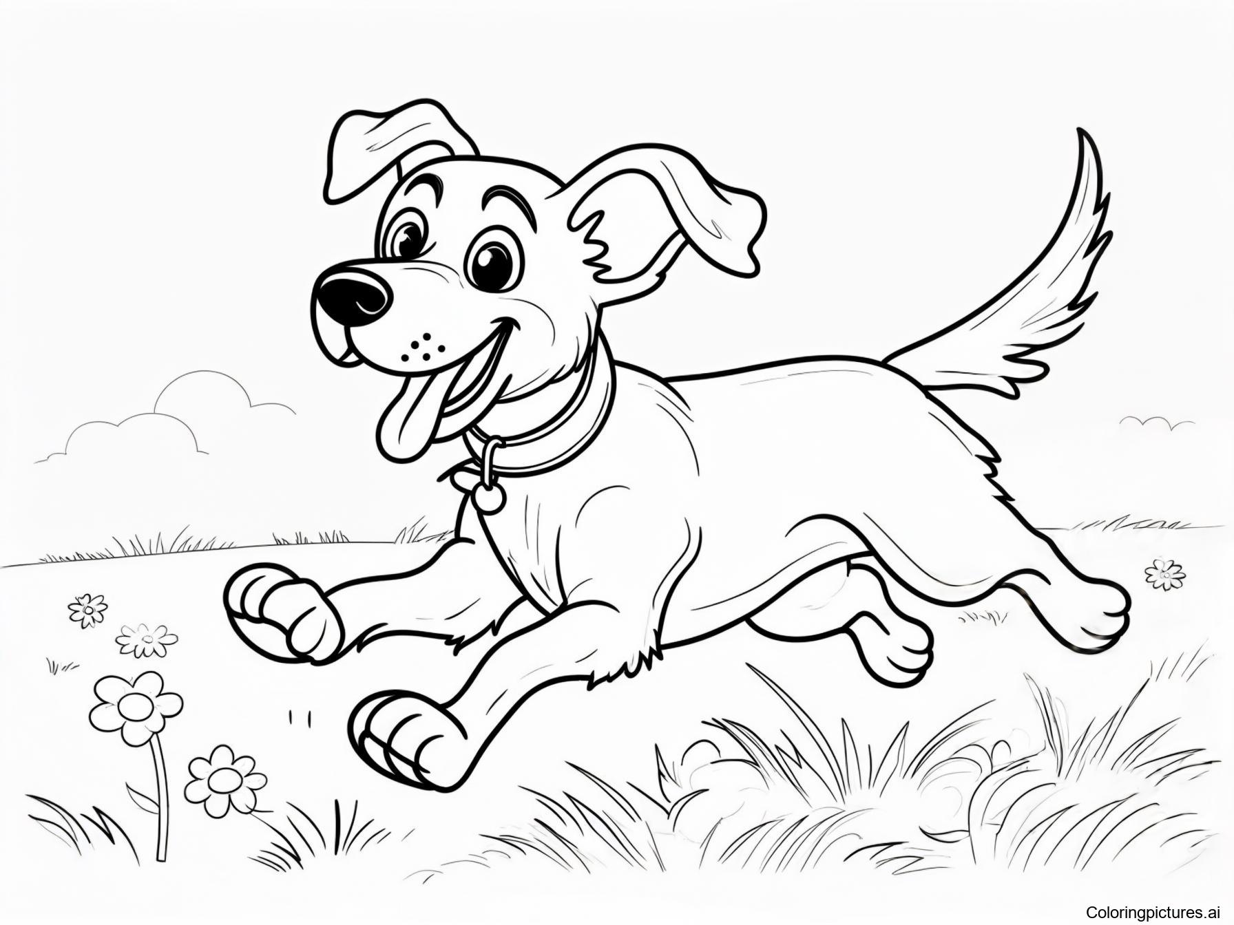 Cartoon Dog Coloring Sheets 2025 Cartoon Dog Coloring Sheets 2025