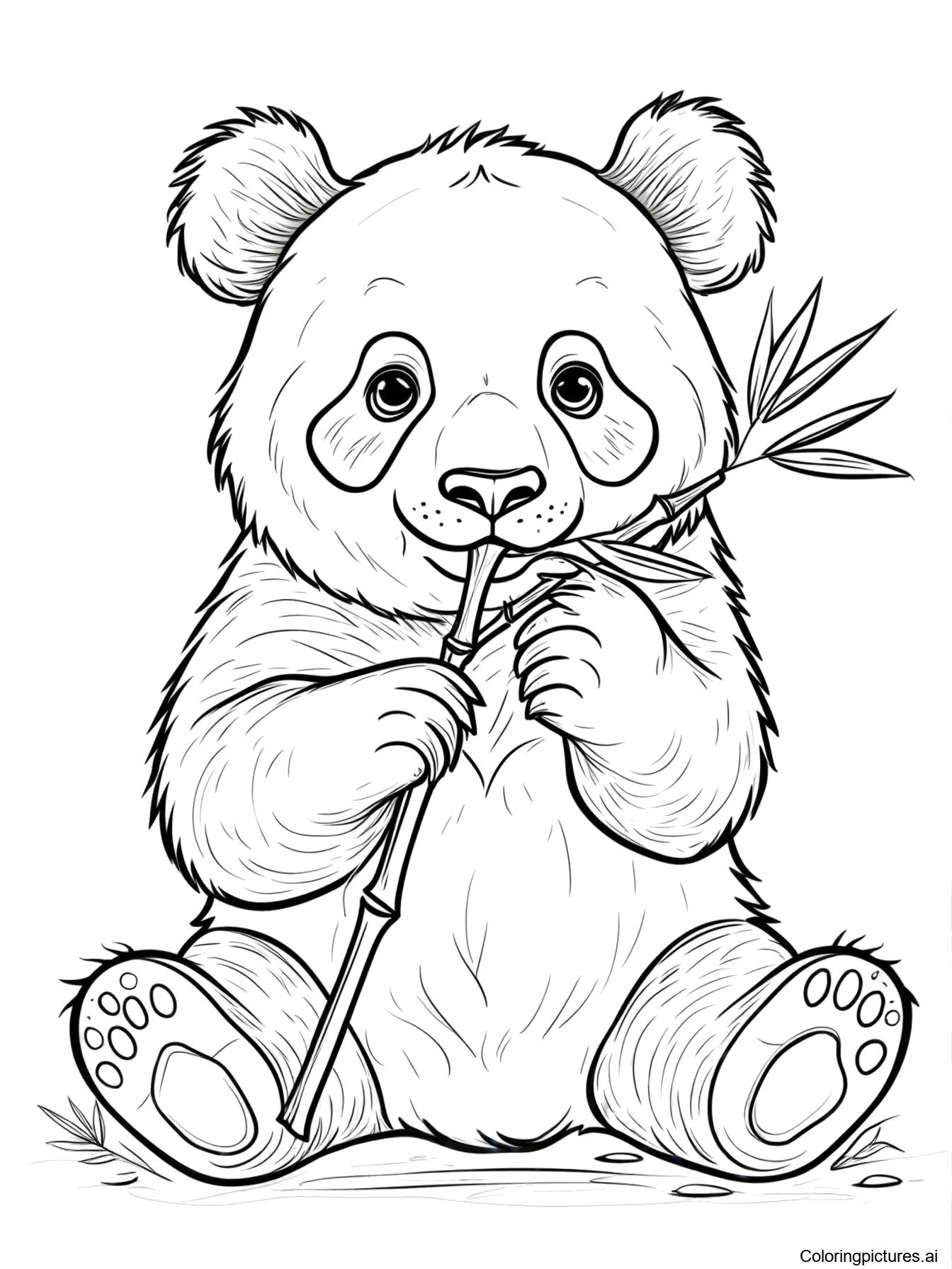 Coloring Page Of A Panda Bear Molon Printable Coloring Page Of A Panda Bear Molon Printable